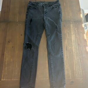 Articles of Society  black ripped jeans 
Size 28